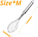 Kitchen Stainless Steel Whisk tool, Egg Mixer, (Stainless Steel)