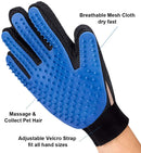 Pet Hair Remover Glove, Gentle Pet Grooming Glove Brush, 1 Pack (Right-Hand)