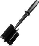 Kitchen Premium Heat Resistant Meat Chopper, Masher & Smasher for Hamburger Meat, (M, Black)