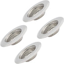 Sink Strainer, Basket Stainless Steel for Bathroom Sink and Kitchen and Lavatory (4.5 inch)