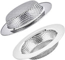2PCS of Kitchen Sink Strainer 4.4inch Stainless Steel Sink.