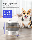 Dogs & Cats Puzzle Toy, Interactive Dogs & Cats Toy, Dogs & Cats Toy for IQ Training and Slow Feeder with 33.8 oz Food Jar