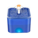Automatic Cat Water Fountain with LED Electric Mute Water Feeder.